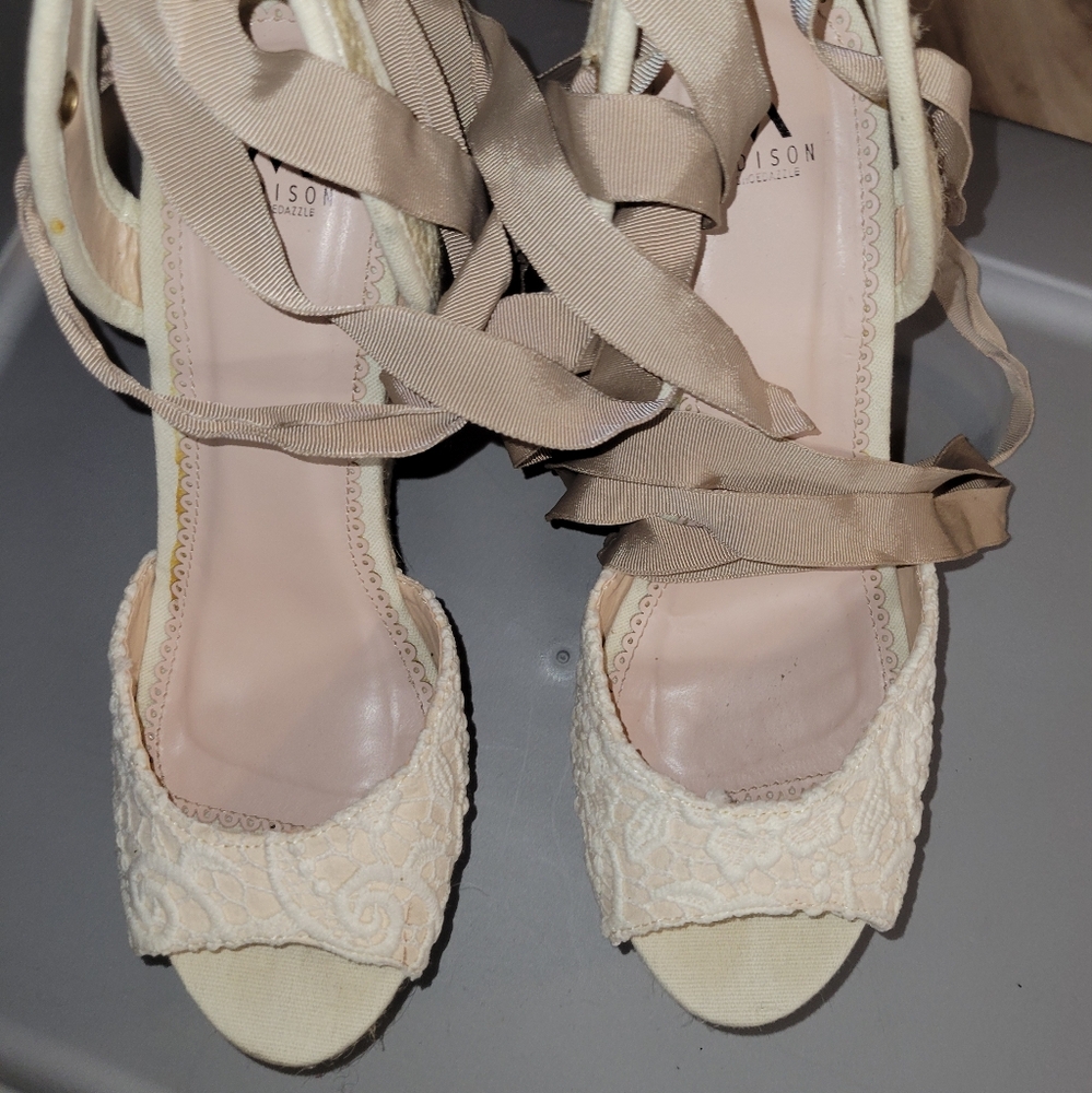 Shoes platform wedge